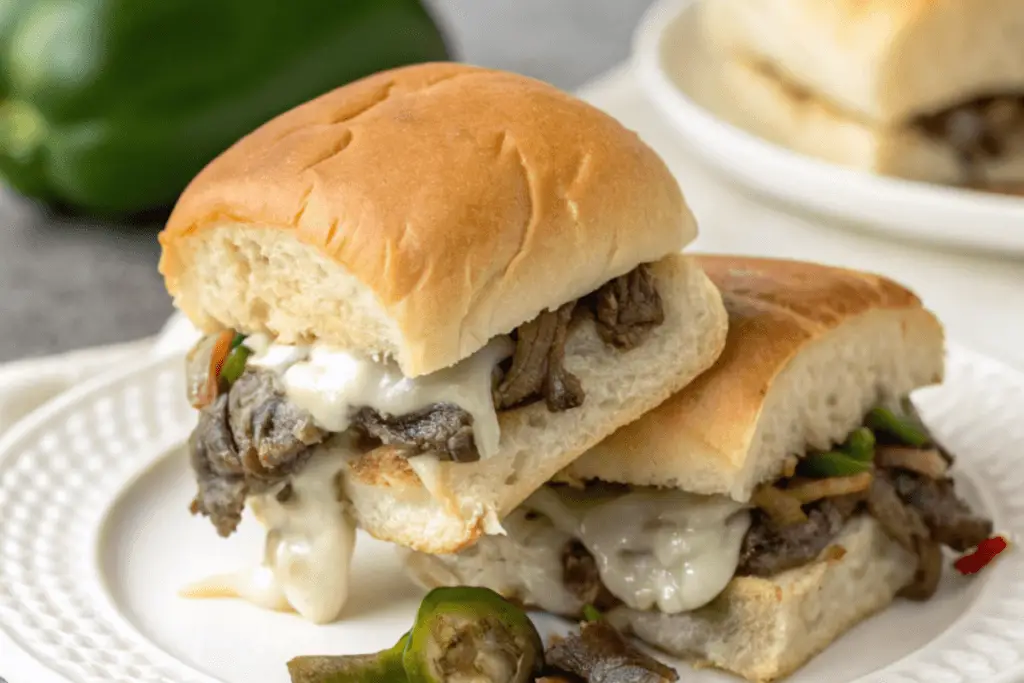 Philly Cheesesteak Sliders