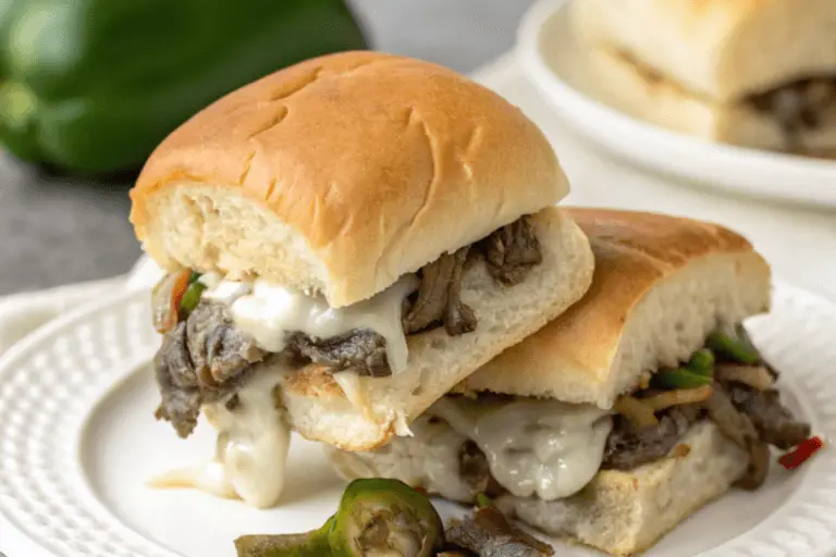 Philly Cheesesteak Sliders