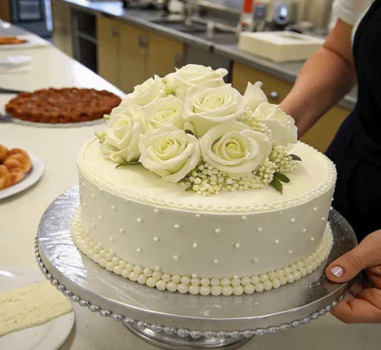 5 Simple Steps to Attach Flowers to the Side of a Cake