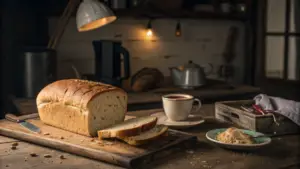 A platter showcasing breads from different cultures with colorful cloths.