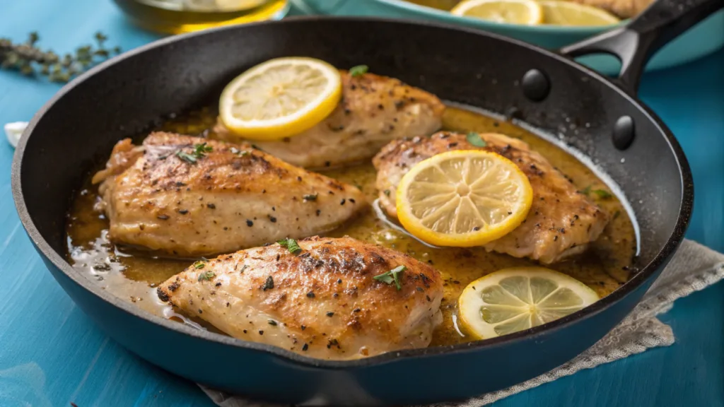 This image appears to feature a beautifully plated grilled salmon filet accompanied by a fresh salad and garnished with lemon slices. The presentation is bright and appetizing, making it look like a healthy and delicious meal. Is there something specific you'd like to know or discuss about this dish